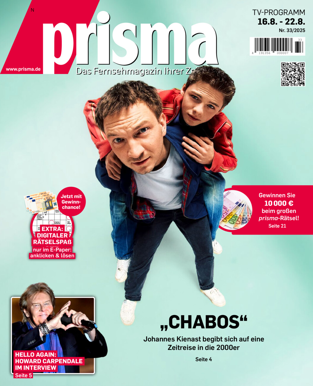Prisma 16. - 22.08.2025  vom Dienstag, 12.08.2025