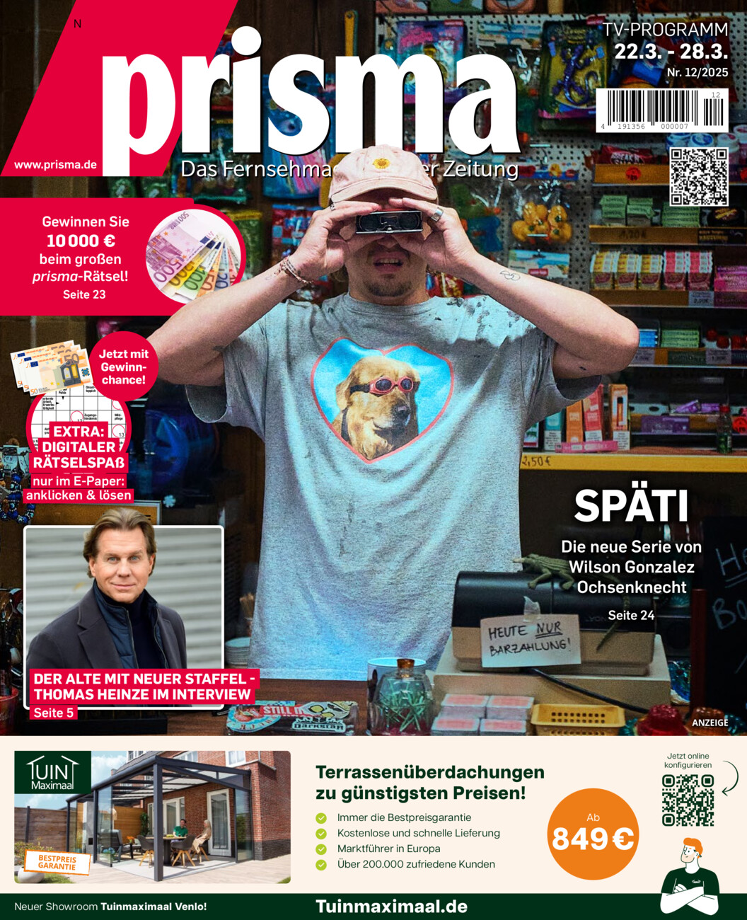 Prisma 22 - 28.03.2025 vom Dienstag, 18.03.2025