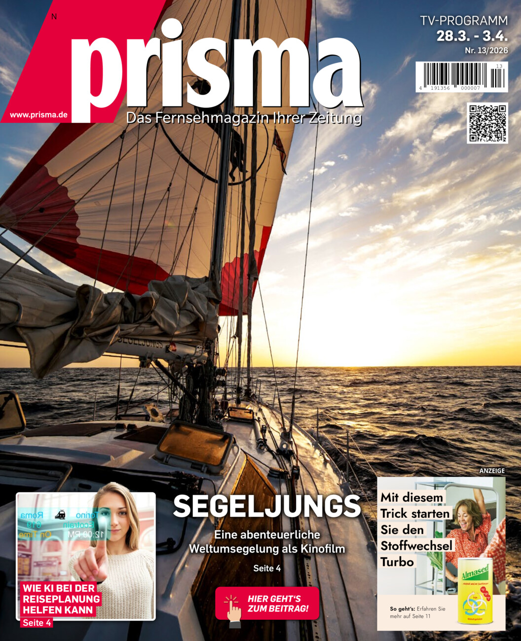 Prisma 28.3 - 3.4 vom Dienstag, 24.03.2026