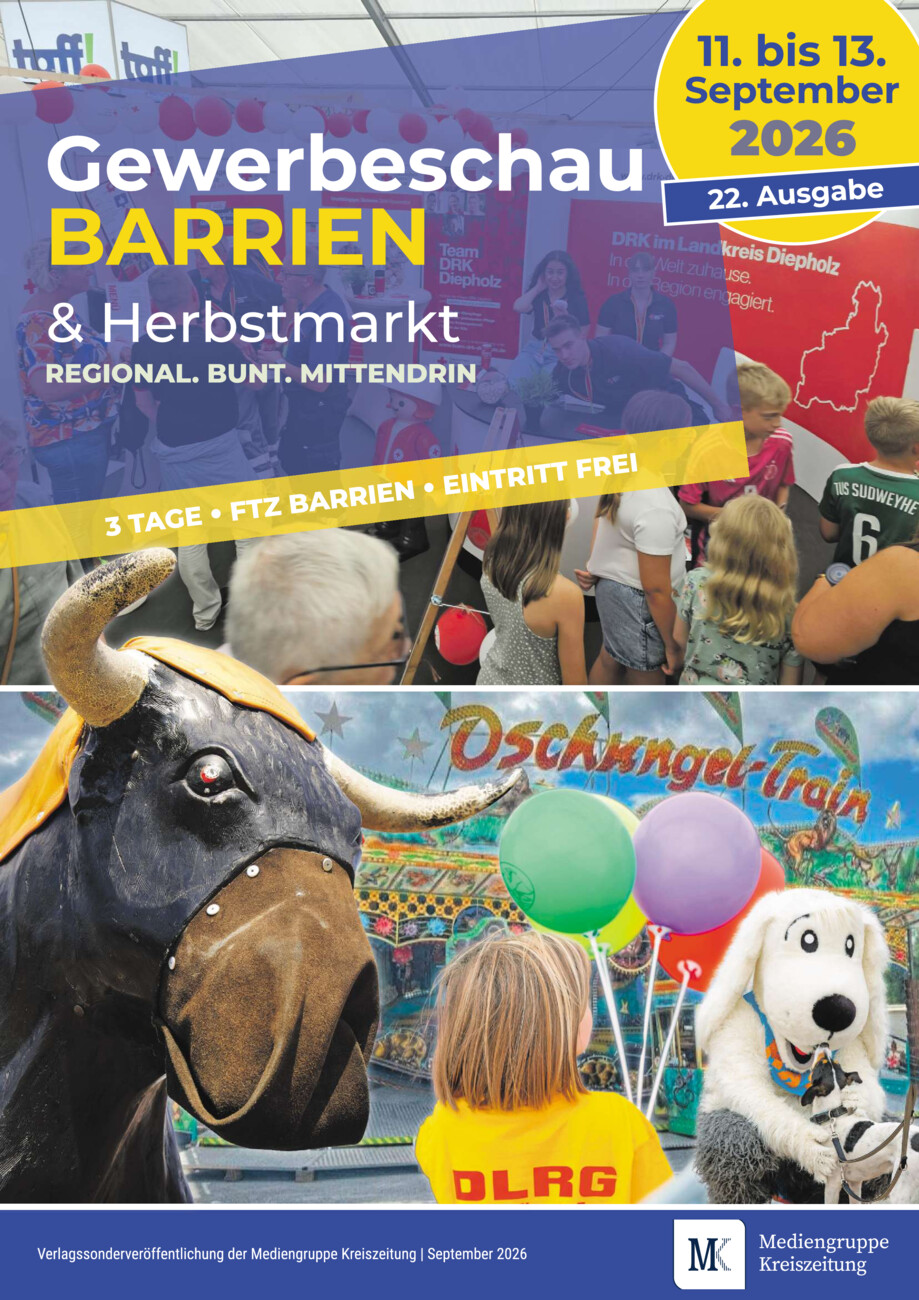 Barrier Gewerbeschau 2026 vom Sonntag, 06.09.2026