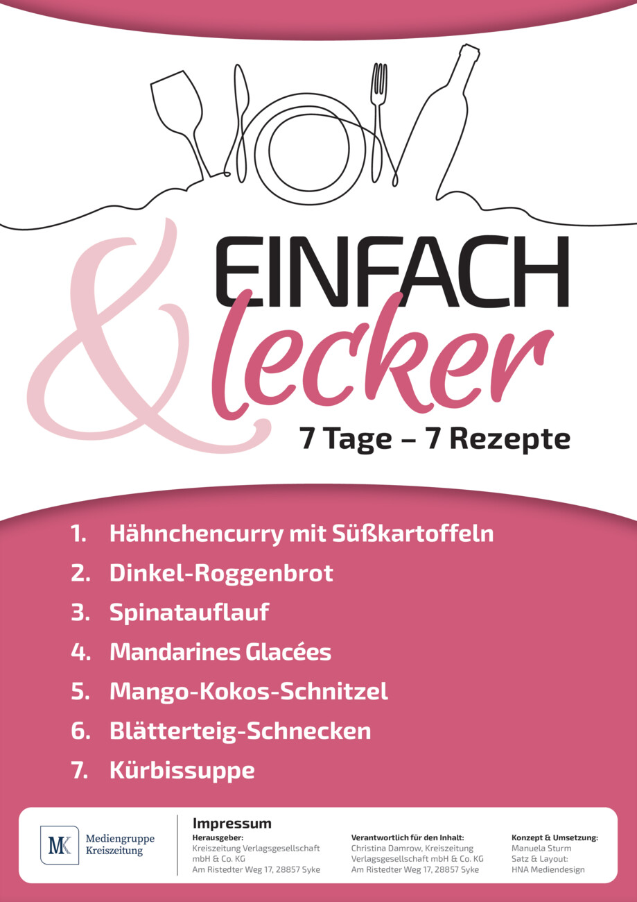 Einfach & lecker - 7 Tage 7 Rezepte vom Dienstag, 22.10.2024