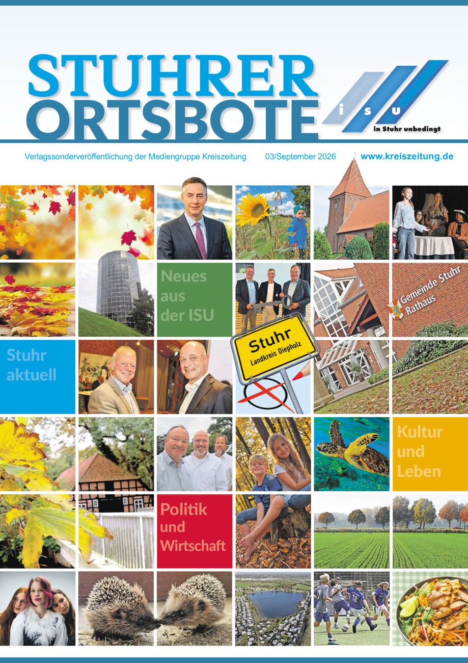 Stuhrer Ortsbote September 2026 vom Donnerstag, 24.09.2026