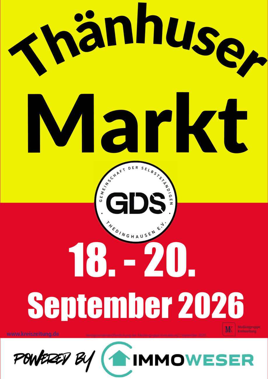 Thänhuser Markt 2026 vom Donnerstag, 17.09.2026