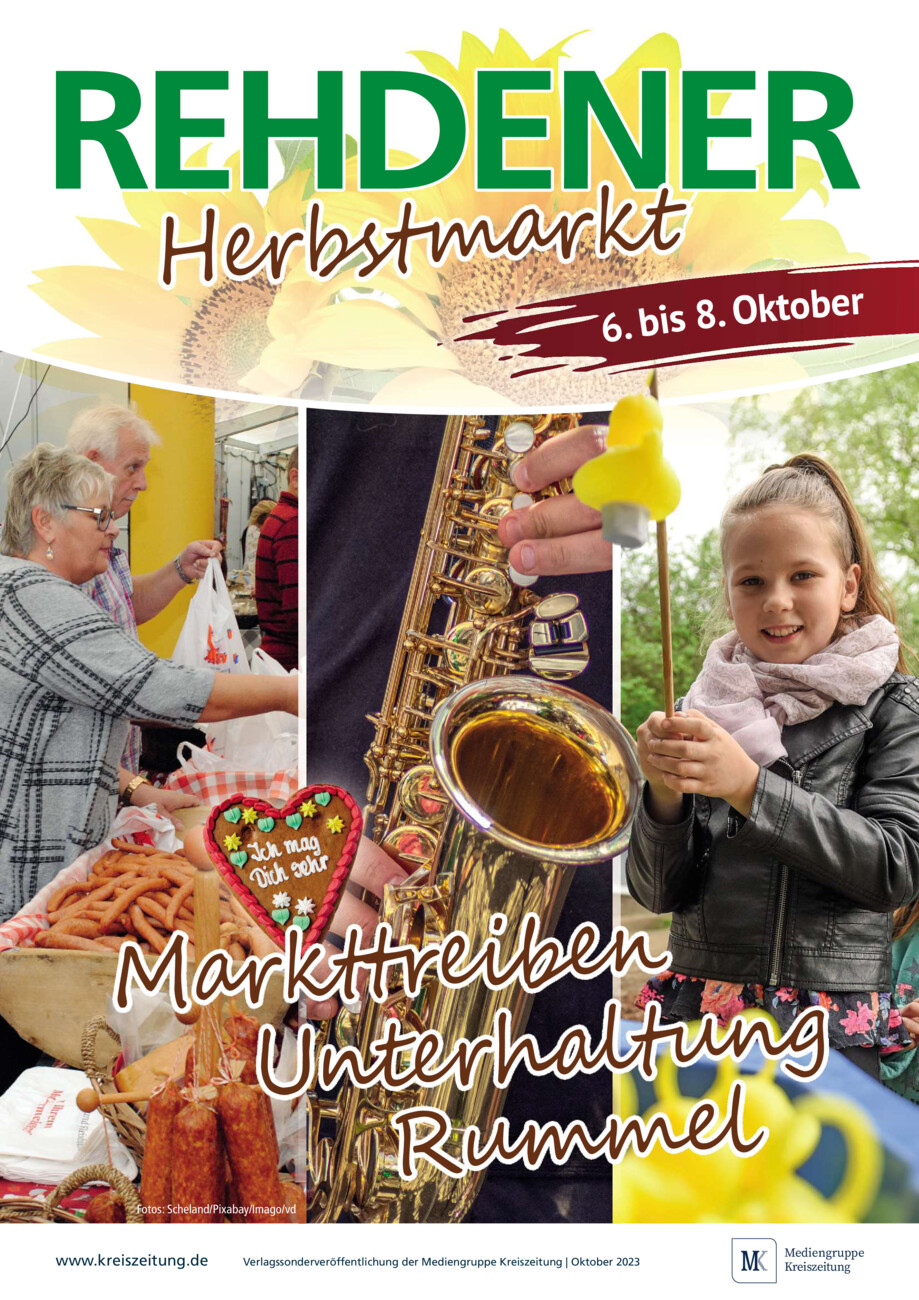 Rehdener Herbstmarkt 2023 vom Montag, 02.10.2023