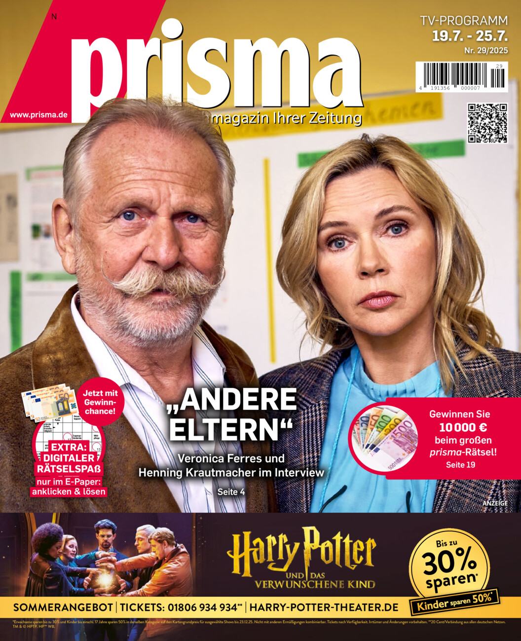 Prisma 19.07. - 25.07. vom Dienstag, 15.07.2025