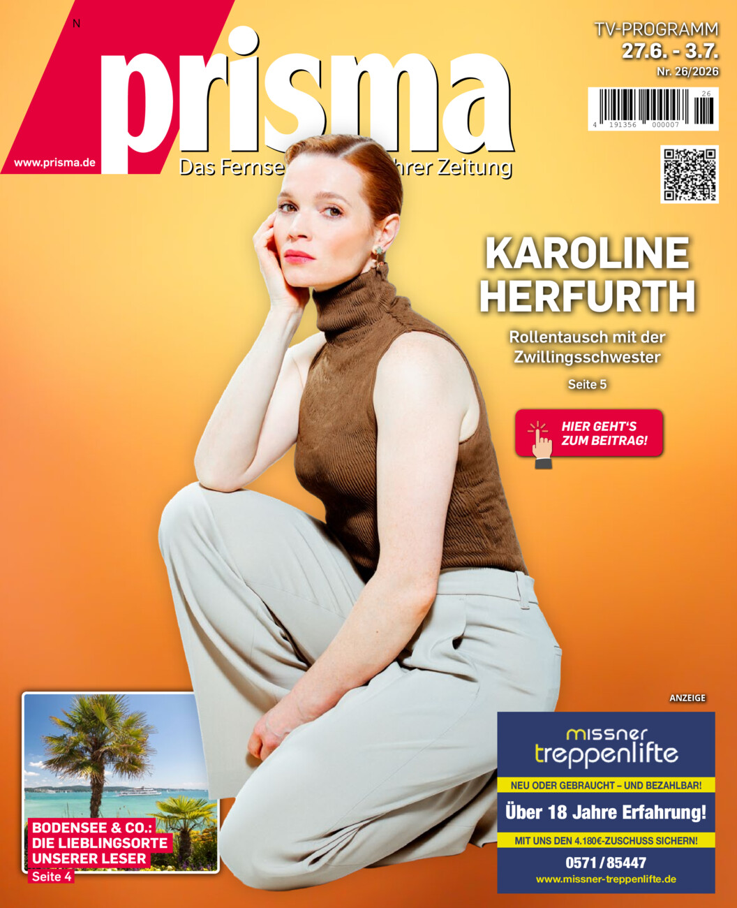 Prisma 27.06 - 03.07 vom Dienstag, 23.06.2026