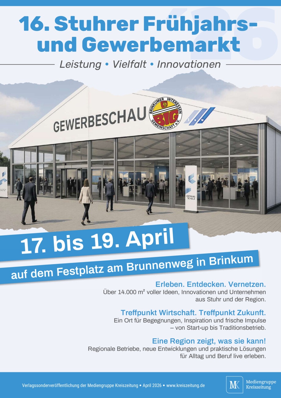 Stuhrer Frühjahrs- und Gewerbemarkt 2026 vom Mittwoch, 15.04.2026