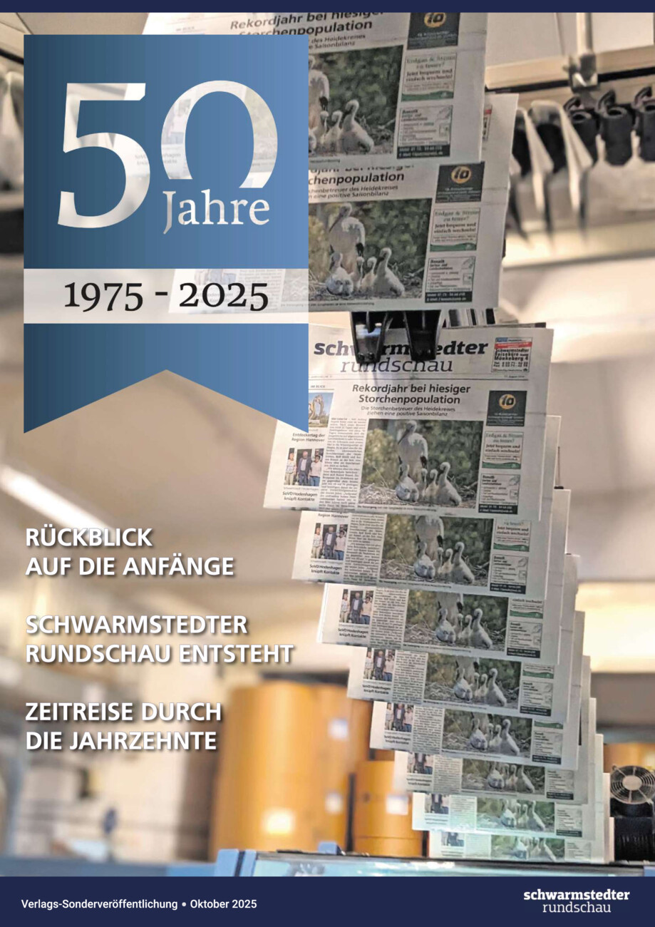 50 Jahre Schwarmstedter Rundschau vom Montag, 06.10.2025