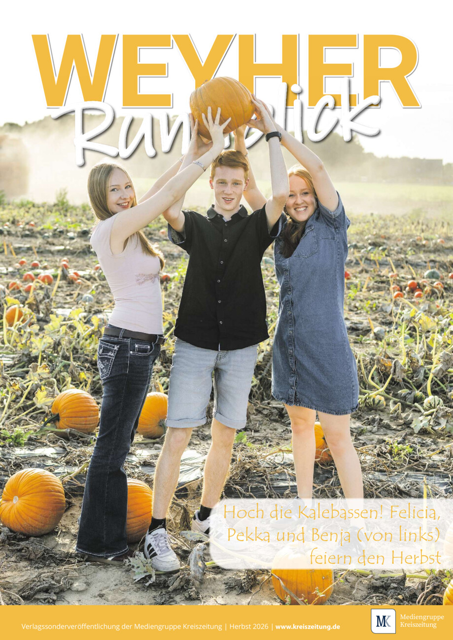 Weyher Rundblick Herbst 2026 vom Freitag, 25.09.2026