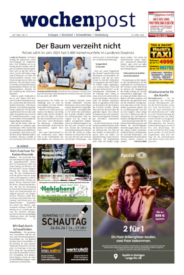 Die Wochenpost vom 25.04.2026
