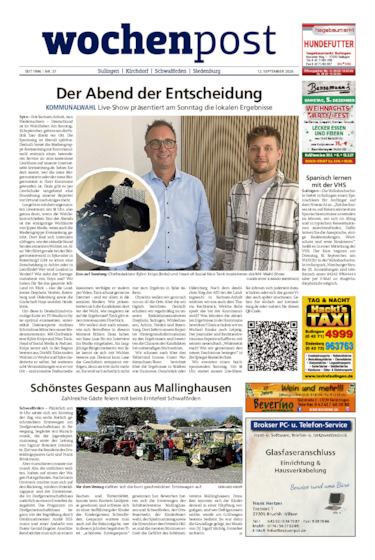 Die Wochenpost vom 12.09.2026