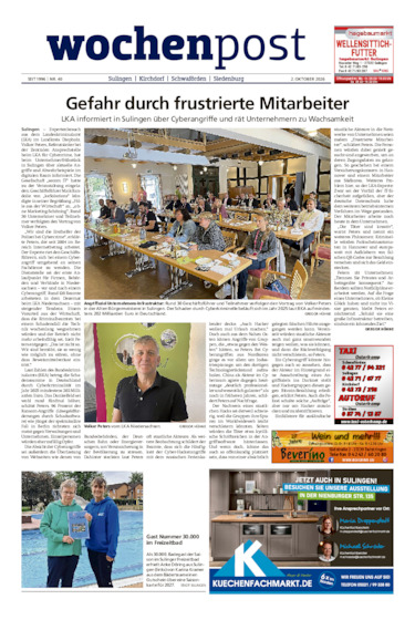 Die Wochenpost vom 02.10.2026