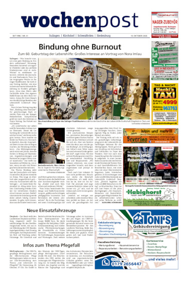 Die Wochenpost vom 10.10.2026