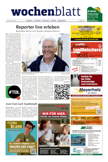 Diepholzer Wochenblatt vom 02.05.2026