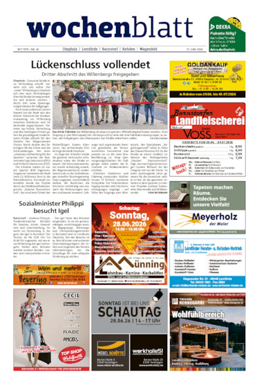 Diepholzer Wochenblatt vom 27.06.2026