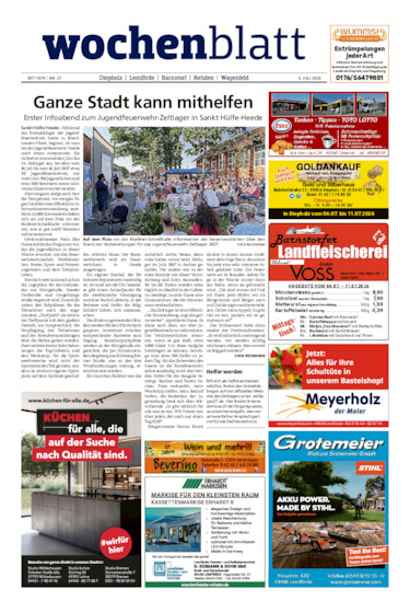 Diepholzer Wochenblatt vom 04.07.2026