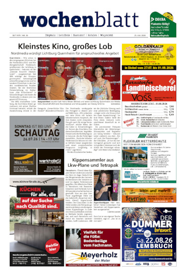 Diepholzer Wochenblatt vom 25.07.2026