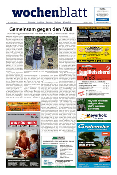 Diepholzer Wochenblatt vom 01.08.2026