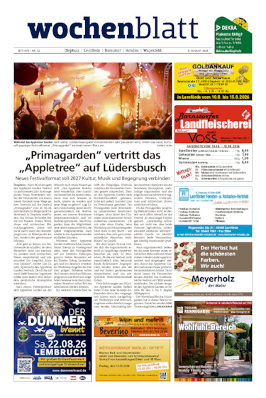 Diepholzer Wochenblatt vom 08.08.2026
