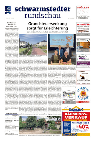 Schwarmstedter Rundschau vom 27.06.2026