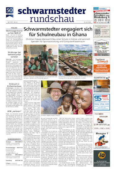 Schwarmstedter Rundschau vom 18.07.2026