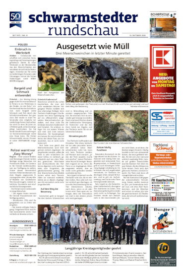 Schwarmstedter Rundschau vom 10.10.2026