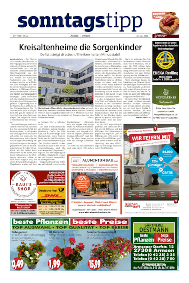 Sonntags-Tipp Achim-Verden vom 30.05.2026