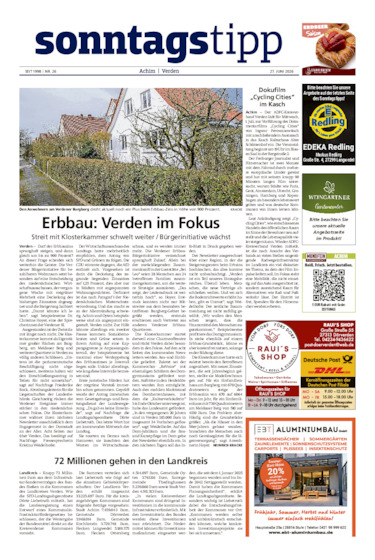 Sonntags-Tipp Achim-Verden vom 27.06.2026