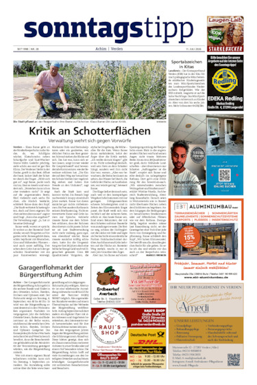Sonntags-Tipp Achim-Verden vom 11.07.2026