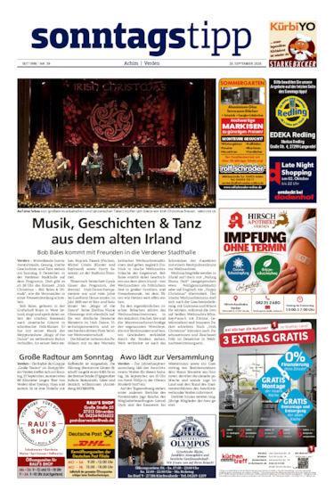Sonntags-Tipp Achim-Verden vom 26.09.2026