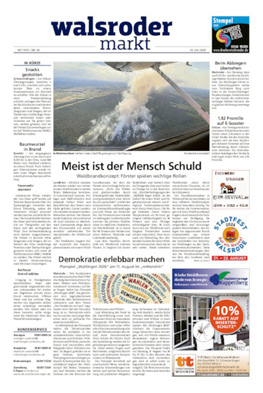 Walsroder Markt vom 25.07.2026