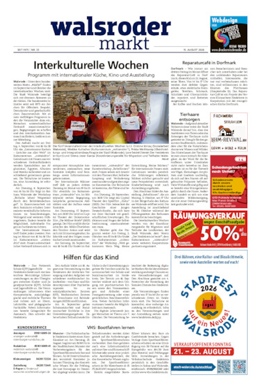 Walsroder Markt vom 15.08.2026