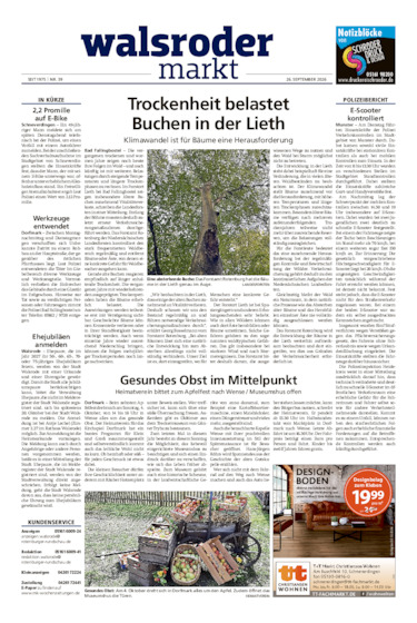 Walsroder Markt vom 26.09.2026