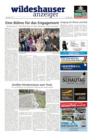 Wildeshauser Anzeiger vom 25.04.2026