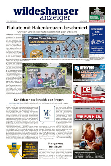 Wildeshauser Anzeiger vom 01.08.2026