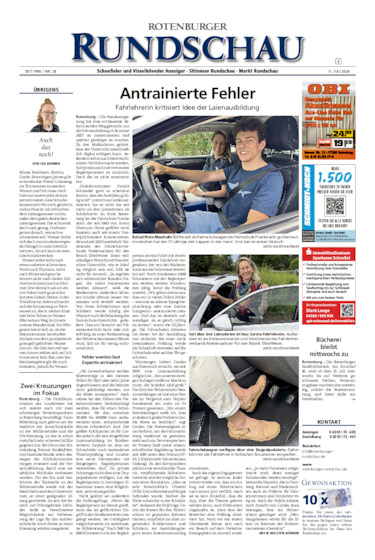 Rotenburger Rundschau Sittensen am Sonntag vom 11.07.2026