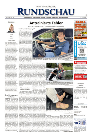 Rotenburger Rundschau Sottrum am Sonntag vom 11.07.2026