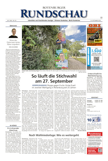 Vorschau Rotenburger Rundschau Sottrum am Sonntag vom 19.09.2026