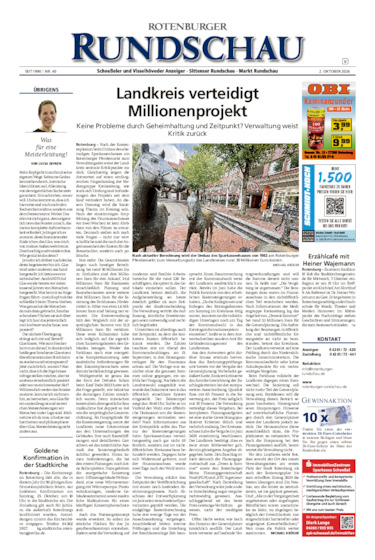 Rotenburger Rundschau Visselhövede am Sonntag vom 02.10.2026